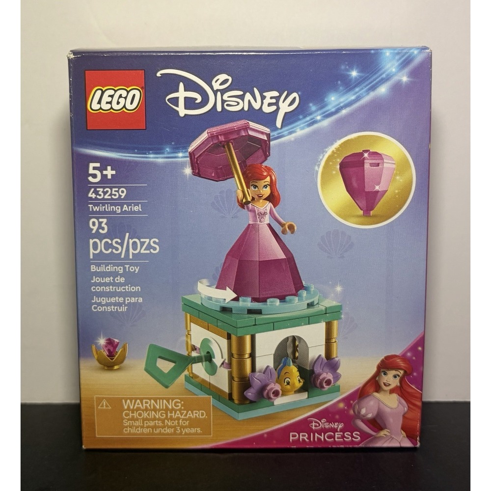LEGO 43259 Disney Twirling Ariel NEW Factory Sealed